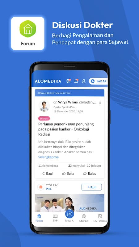 Alomedika - AI dan SKP dokter screenshot 4