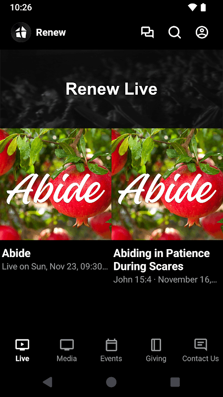 Renew Church NH screenshot 1