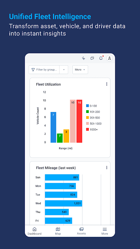 MyGeotab Fleet Management screenshot 1
