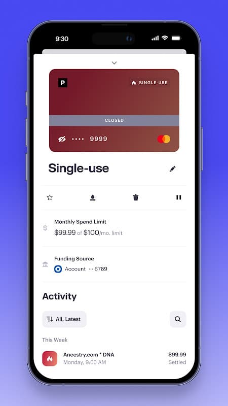 Privacy.com screenshot 5