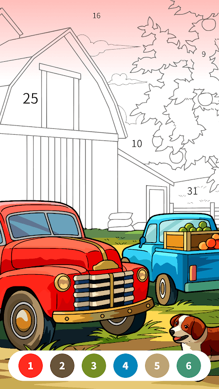 Art Color:Color by Number Game screenshot 5