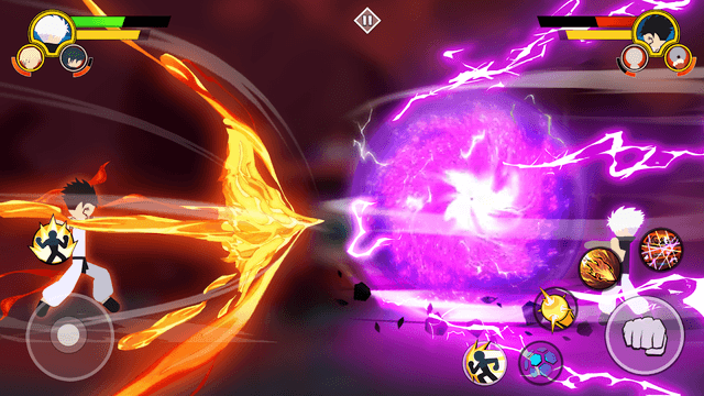 Stickman Cursed Fight 3v3 screenshot 2