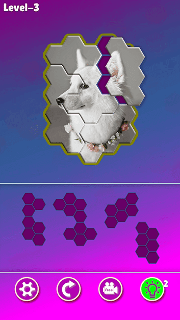 Dog Hexa Puzzle screenshot 6
