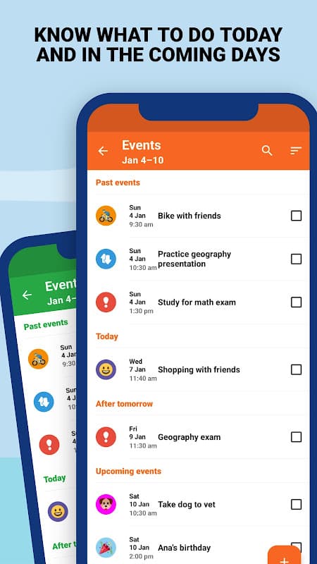 Student Calendar - Remember tasks ToDo & Timetable screenshot 2