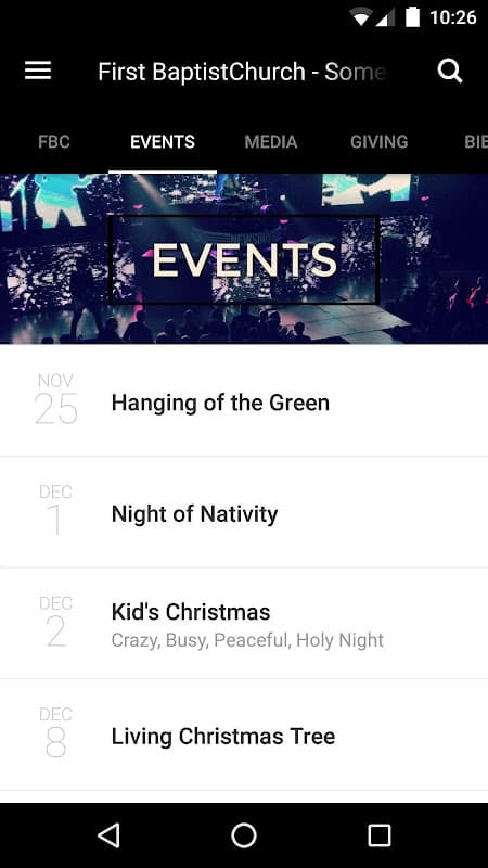 FBC Somerset screenshot 2