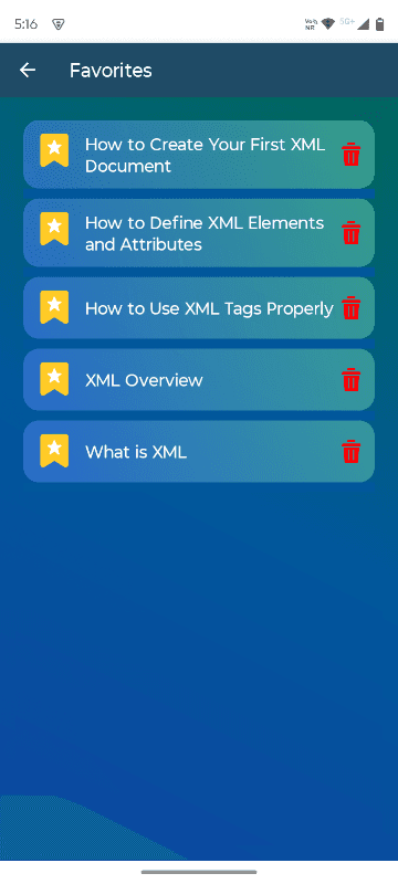 XML Basics screenshot 5