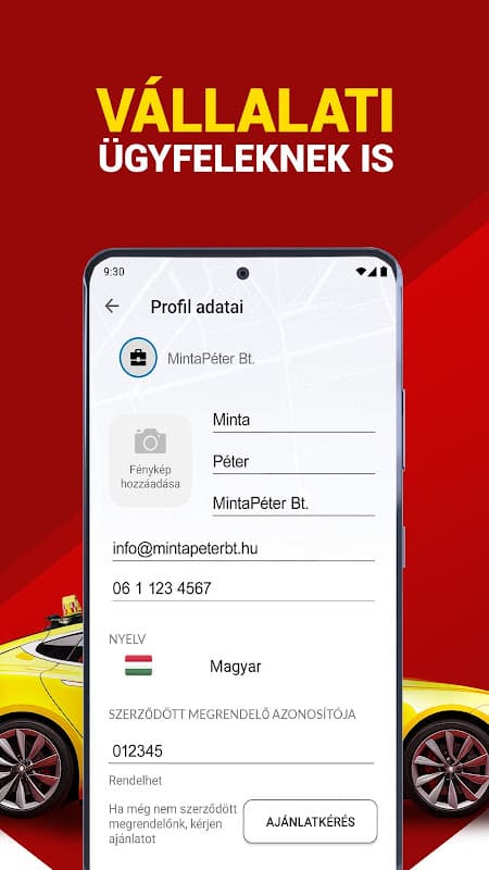 Főtaxi - grab a taxi Budapest screenshot 5