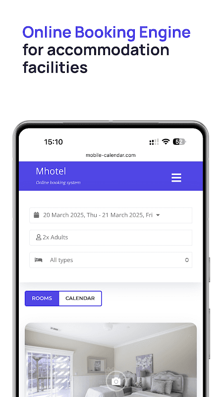 mobile-calendar hotel manager screenshot 6
