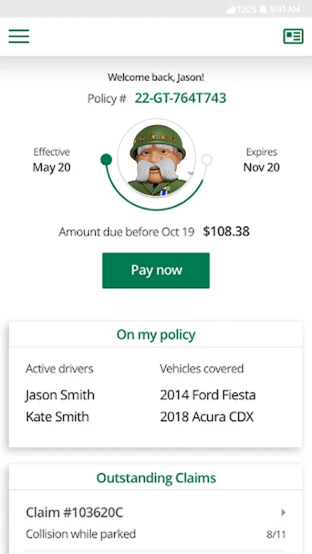 The General Insurance screenshot 2