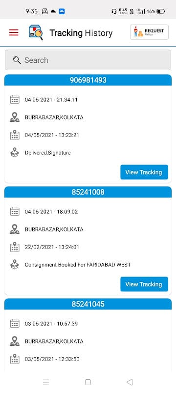 SkyKing Courier Service screenshot 4