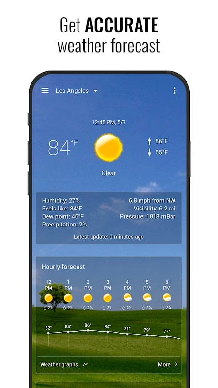3D Flip Clock & Weather screenshot 3
