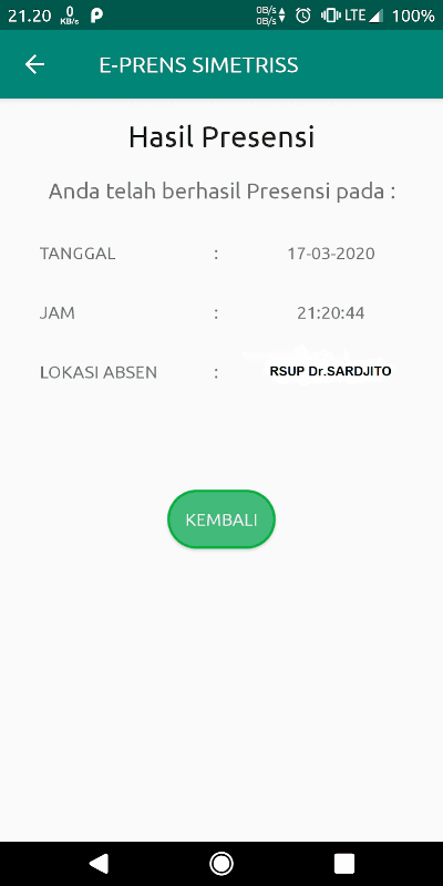E-PRENS RSUP Dr. SARDJITO screenshot 6