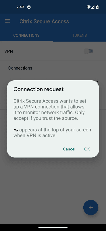Citrix Secure Access screenshot 2