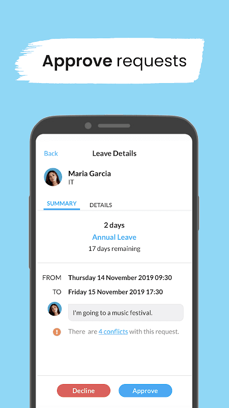 Leave Dates - Staff Planner screenshot 5