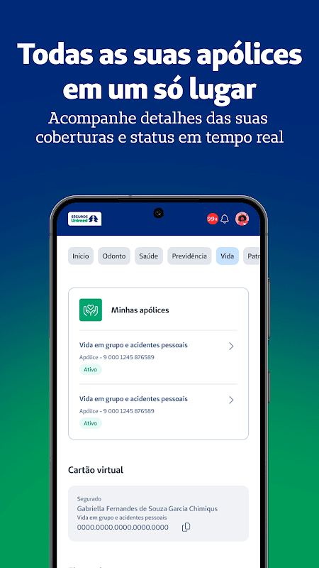 Seguros Unimed Super App screenshot 4