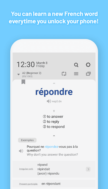 WordBit French (for English) screenshot 3