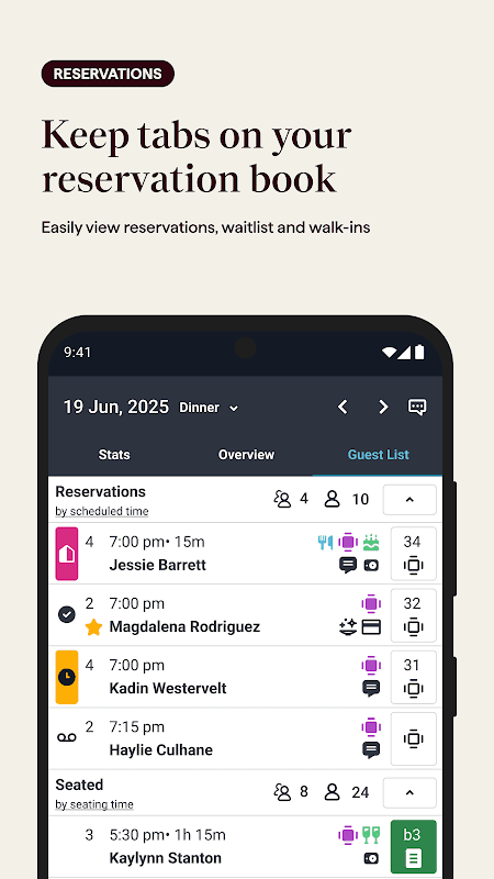 OpenTable: Restaurant Management Platform screenshot 1