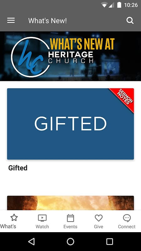 Heritage Church App screenshot 1