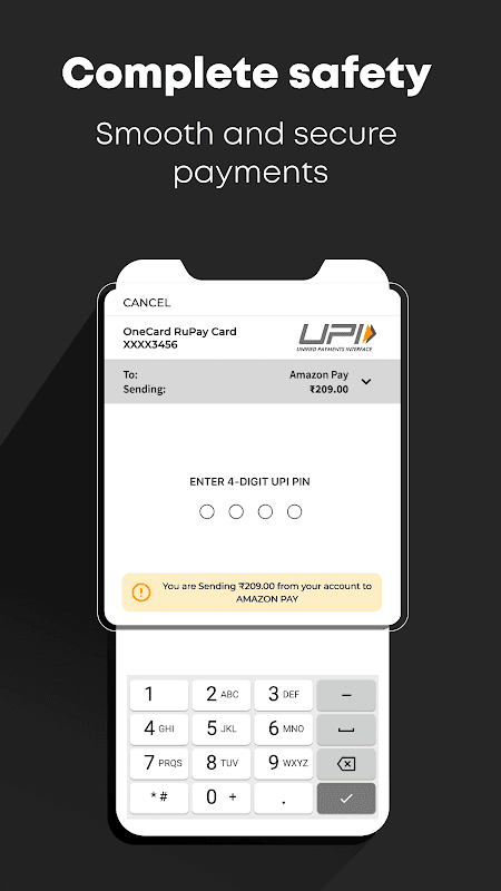 OneCard: Credit Card & UPI screenshot 4