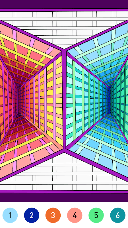 Mandala Color by Number Book screenshot 4