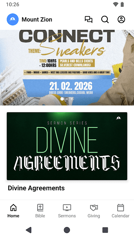 Mount Zion Christian Centre screenshot 1