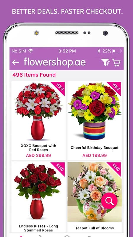 Flowershop.ae screenshot 4