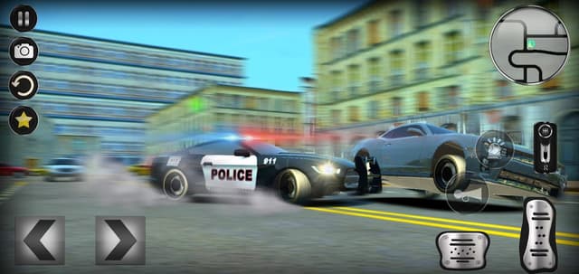 Police Car Drift شرطة الهجوله screenshot 3