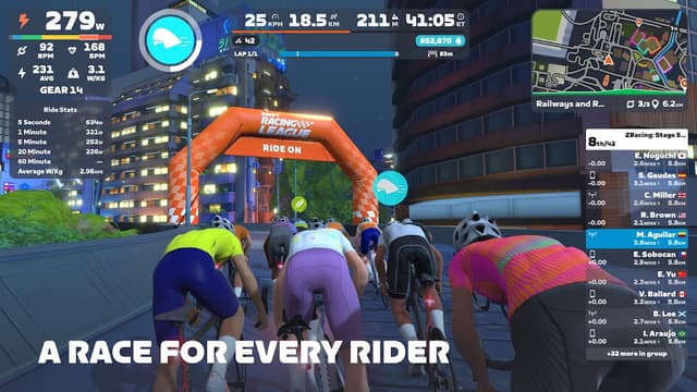 Zwift: Indoor Cycling Fitness screenshot 2