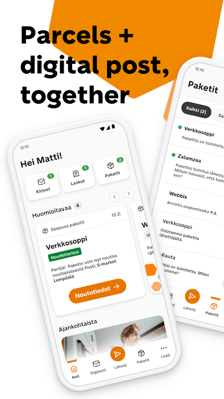 OmaPosti screenshot 1
