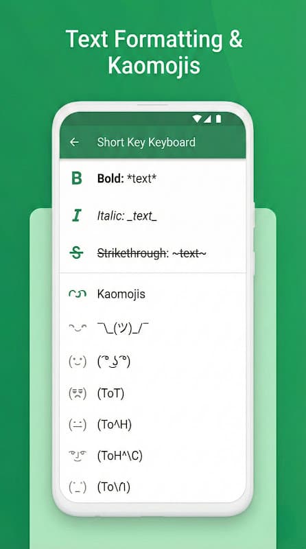 Short Key -  Design Keyboard screenshot 4
