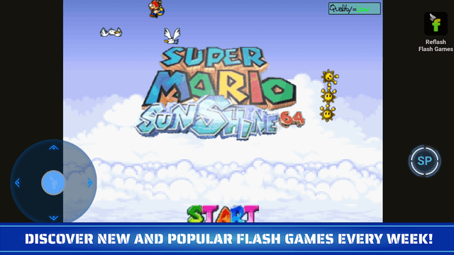 Retro Flash Game Mobile screenshot 3