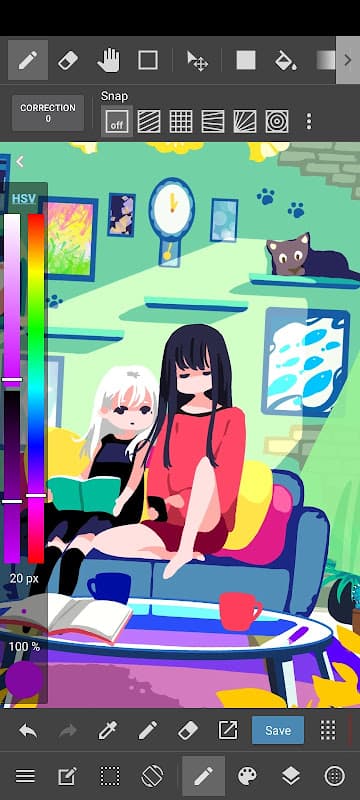 MediBang Paint：Draw Art, Comic screenshot 2