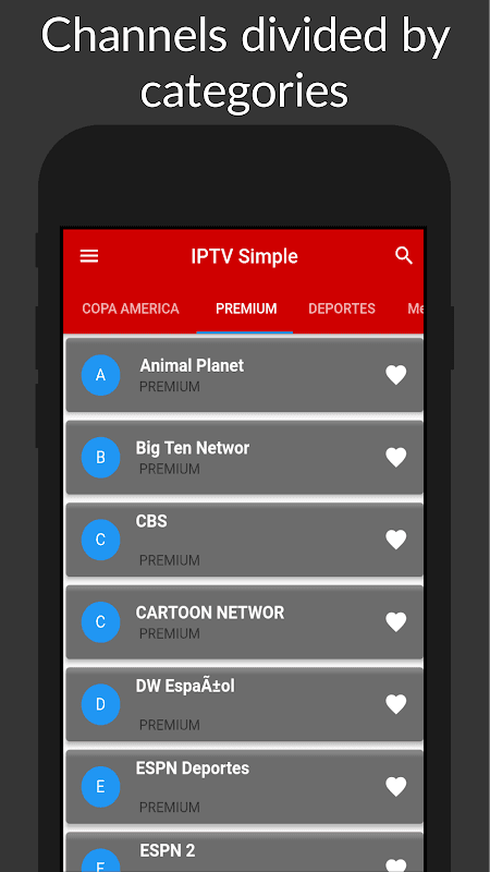 Simple IPTV player screenshot 3