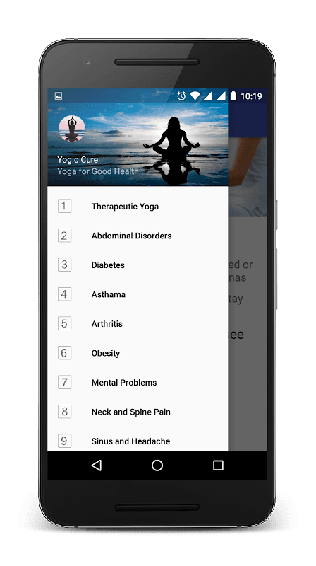 Yogic Cure - Learn Yoga & Stay Healthy screenshot 1