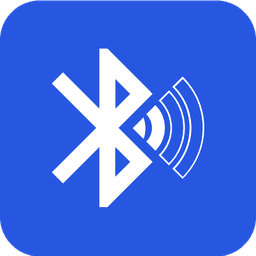 Bluetooth audio device widget: connect, play music icon