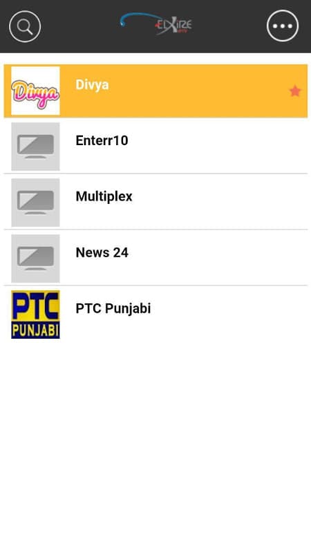 Elxire IPTV screenshot 2