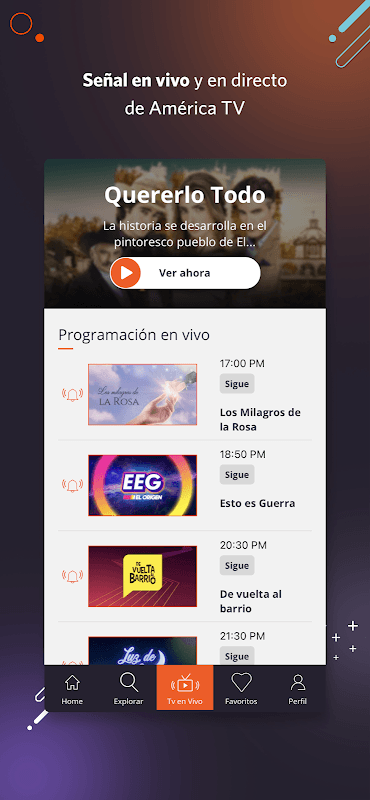 América tvGO Int. screenshot 2
