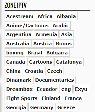 IPTV Playlist screenshot 1