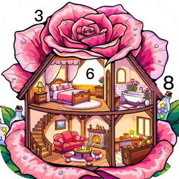 Serene Color: Color by Number icon