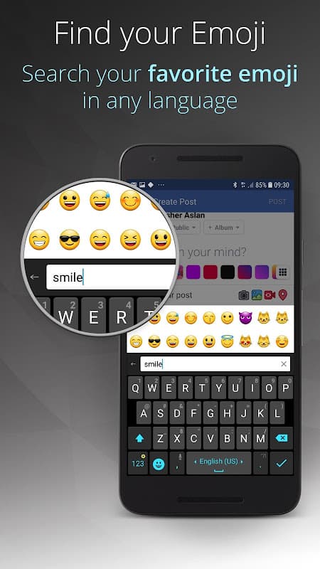 Ginger Keyboard - Emoji, GIFs screenshot 4
