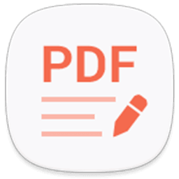 Write on PDF icon