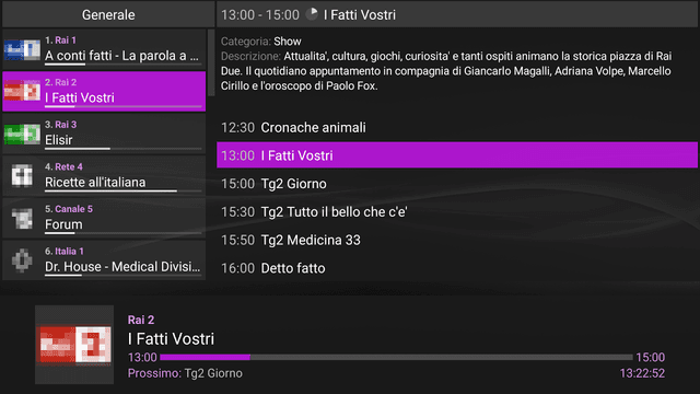Perfect Player IPTV screenshot 4