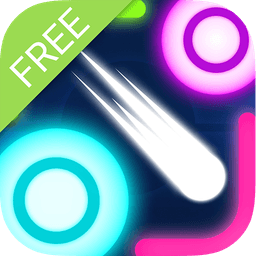 Air Hockey Neon Perfect Light icon