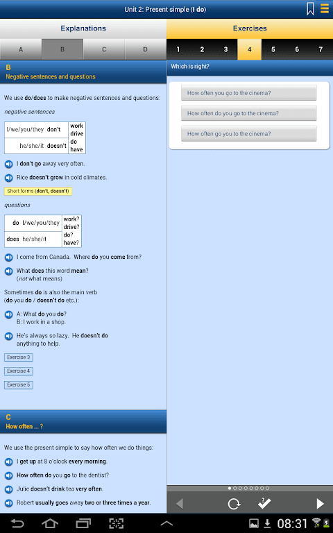 English Grammar in Use screenshot 6