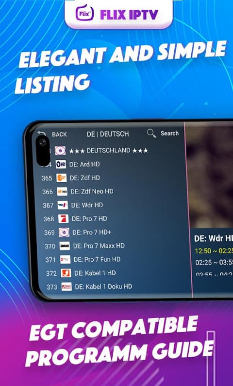 Flix iptv screenshot 2