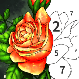 Art Color:Color by Number Game icon
