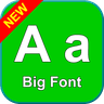 Big font - Enlarge font size icon