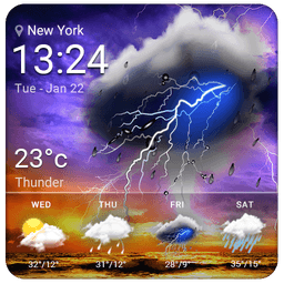 Local Weather Report Widget icon