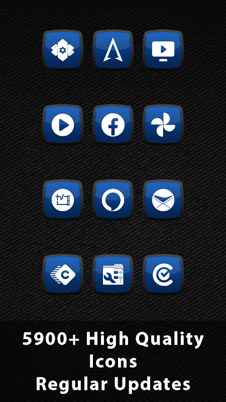 Royale Anna Blue Icons screenshot 4