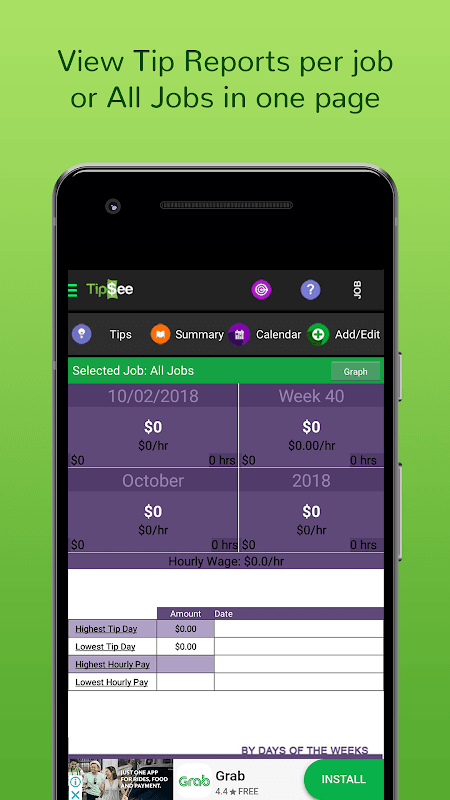 TipSee: Tip & Income Tracker screenshot 4